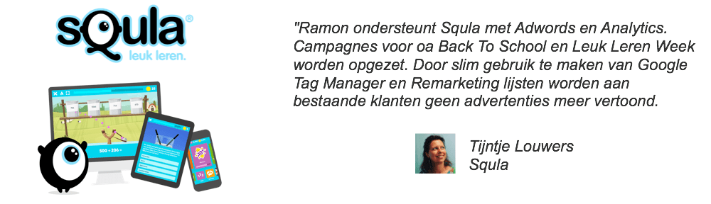 Tijntje Louwers van Squla over inzet RamondelaFuente.com