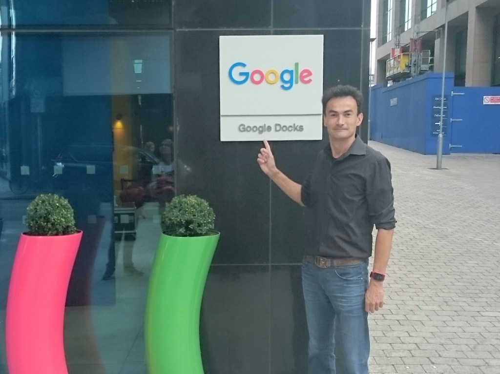 Online Marketing Amersfoort RamondelaFuente.com op het hoofdkantoor van Google in Dublin