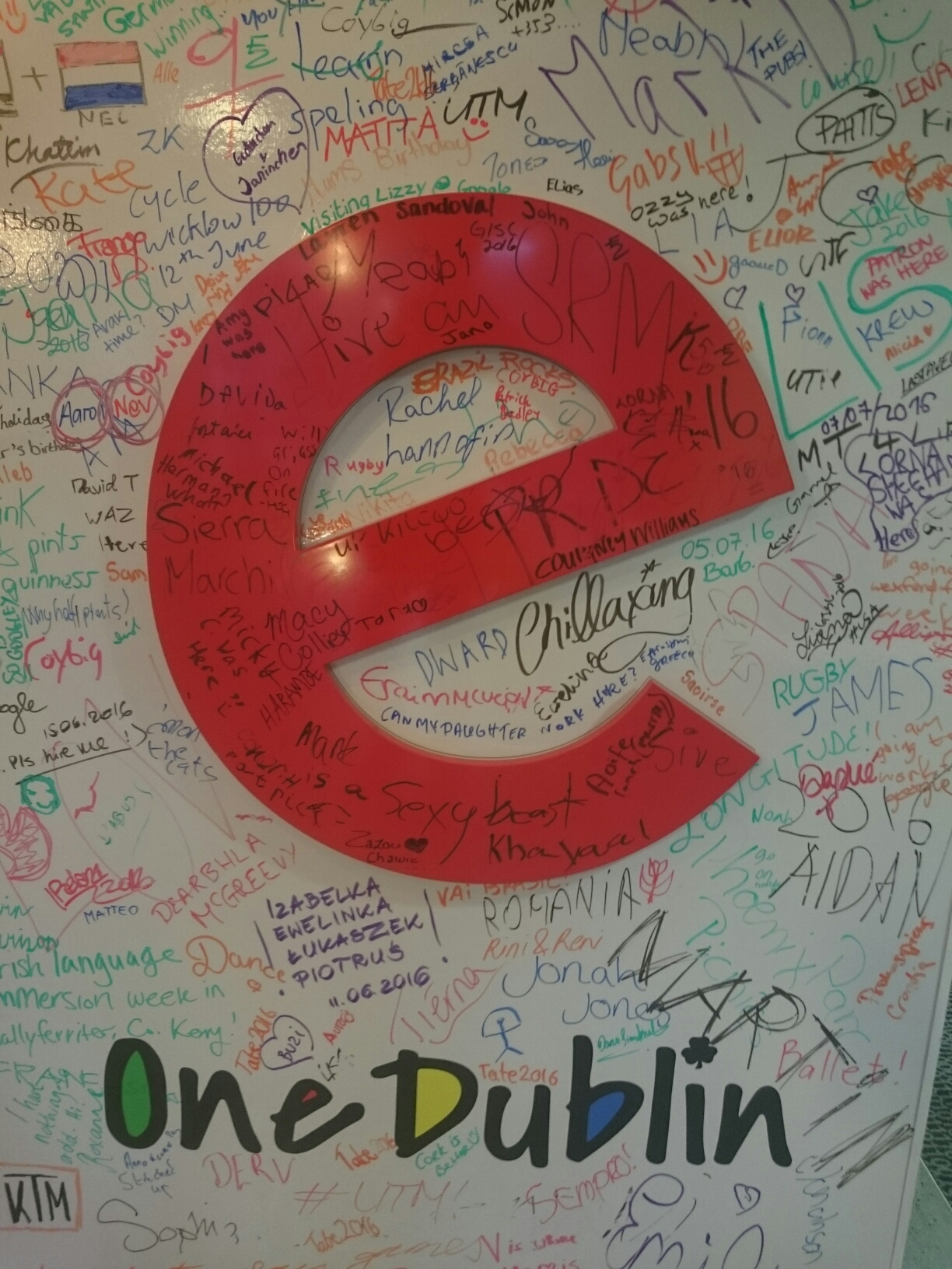 Online Marketing Amersfoort RamondelaFuente.com -One Dublin - op het hoofdkantoor van Google in Dublin