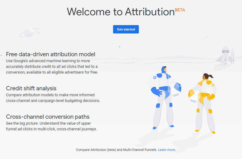 Google Analytics Attributie Project&nbsp;aanmaken